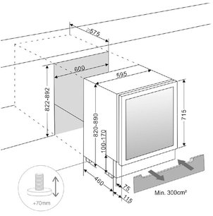 Винный шкаф Pando PBE 89-66 фото 3 в Екатеринбурге