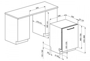 Посудомоечная машина Smeg STA6539L2 фото 3 в Екатеринбурге