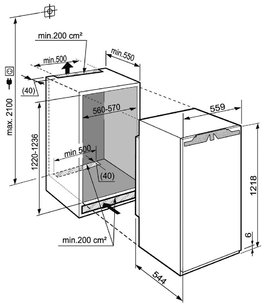 Встраиваемый холодильник Либхер IK 2354 Premium фото 4 в Екатеринбурге Встраиваемый холодильник Liebherr IK 2354 Premium фото 4 в Екатеринбурге