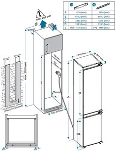 Встраиваемый холодильник Jacky`s JR BW1770MN фото 3 в Екатеринбурге