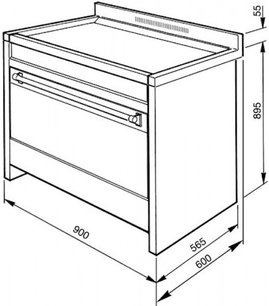 Варочный центр Смег CS19RW-7 фото 2 в Екатеринбурге Варочный центр Smeg CS19RW-7 фото 2 в Екатеринбурге