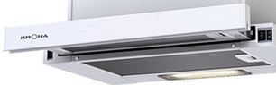 Встраиваемая вытяжка Крона KAMILLA 450 WHITE фото 3 в Екатеринбурге Встраиваемая вытяжка KRONA KAMILLA 450 WHITE фото 3 в Екатеринбурге