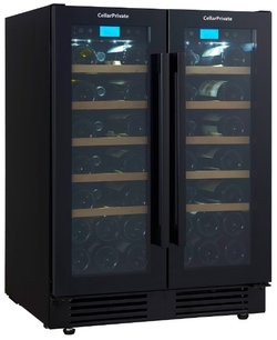 Встраиваемый под столешницу винный шкаф Селлар Приват CP042-2TB фото 4 в Екатеринбурге Встраиваемый под столешницу винный шкаф CellarPrivate CP042-2TB фото 4 в Екатеринбурге