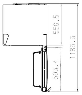 Холодильник Korting KNFC 61887 X фото 4 в Екатеринбурге