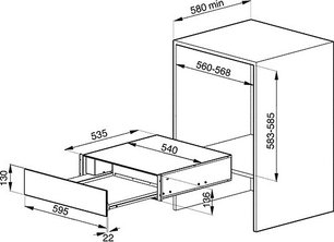 Подогреватель Smeg CTP15-2 фото 2 в Екатеринбурге