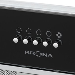 Встраиваемая вытяжка Krona ELISA 600 GLASS BLACK PB фото 2 в Екатеринбурге Встраиваемая вытяжка Krona ELISA 600 GLASS BLACK PB фото 2 в Екатеринбурге