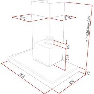 Вытяжка Тека DPL 90 STAINLESS STEEL фото 2 в Екатеринбурге Вытяжка Teka DPL 90 STAINLESS STEEL фото 2 в Екатеринбурге