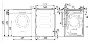 Стиральная машина V-ZUG WA-ASLZ-c li фото 3 в Екатеринбурге