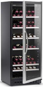 Винный шкаф Dometic C101G Double Wooden Walnut фото 4 в Екатеринбурге