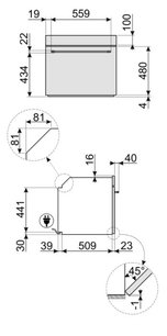 Духовой шкаф Smeg SF800AO фото 4 в Екатеринбурге