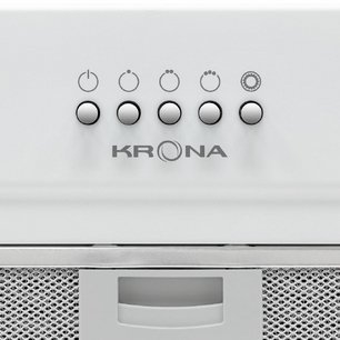 Встраиваемая вытяжка KRONA KATE 600 WHITE PB V2 фото 4 в Екатеринбурге