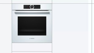 Духовой шкаф Bosch HBG675BW1 фото 2 в Екатеринбурге