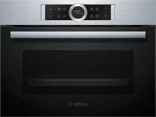 Компактный духовой шкаф Бош CBG675BS3 фото в Екатеринбурге Компактный духовой шкаф Bosch CBG675BS3 фото в Екатеринбурге