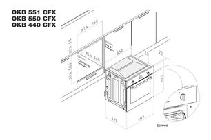 Духовой шкаф Кертинг OKB 551 CFX фото 4 в Екатеринбурге Духовой шкаф Korting OKB 551 CFX фото 4 в Екатеринбурге