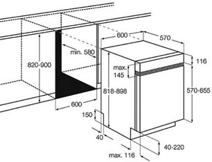 Посудомоечная машина AEG F88060IM0P фото 3 в Екатеринбурге