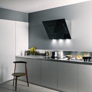 Вытяжка Фалмек Green Tech QUASAR 90 vetro nero (800) фото 4 в Екатеринбурге Вытяжка Falmec Green Tech QUASAR 90 vetro nero (800) фото 4 в Екатеринбурге