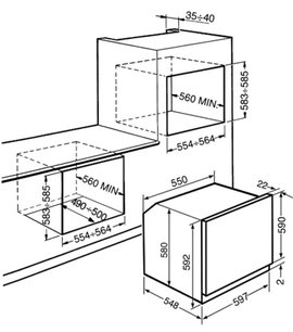 Духовой шкаф Smeg F67-7 фото 2 в Екатеринбурге