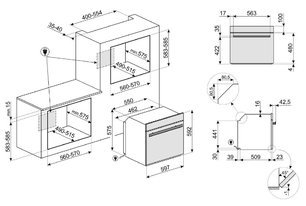 Духовой шкаф Smeg SFP6604WSPNR фото 4 в Екатеринбурге
