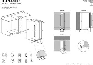 Встраиваемый винный шкаф Dunavox DAUF-9.22C фото 2 в Екатеринбурге