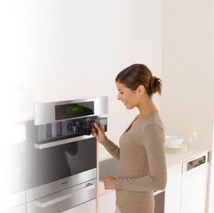 Встраиваемая пароварка Miele DGC 5080 XL фото 4 в Екатеринбурге