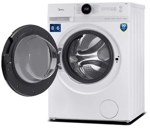 Стиральная машина с функцией сушки Midea MF200D80WBS/W-RU фото 2 в Екатеринбурге