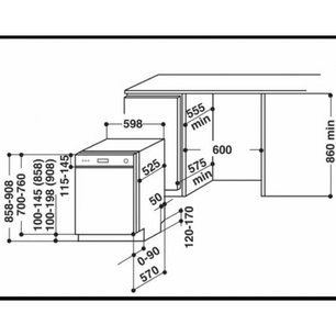 Встраиваемая посудомоечная машина KitchenAid KDSCM82100 фото 4 в Екатеринбурге
