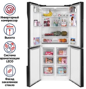 Холодильник Maunfeld MFF182NFBE фото 2 в Екатеринбурге