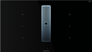 Индукционная варочная панель с вытяжкой Kuppersbusch KMI 9350.0 SR Stainless steel фото в Екатеринбурге