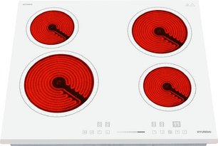 Варочная панель Hyundai HHE 6452 WG фото 2 в Екатеринбурге