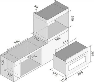 Духовой шкаф Ilve OV90SLKM3/SS фото 2 в Екатеринбурге