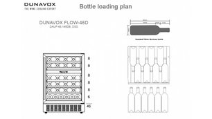 Встраиваемый винный шкаф Dunavox DAUF-46.145DMB фото 4 в Екатеринбурге