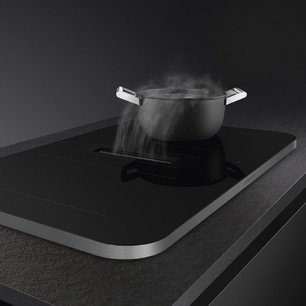 Варочная панель с вытяжкой Smeg HHSL7844X фото 4 в Екатеринбурге