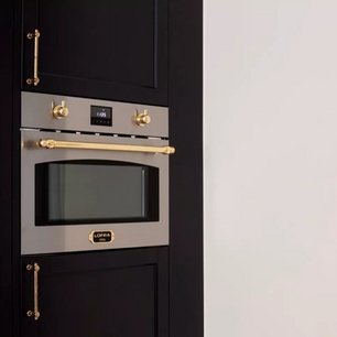 Встраиваемая микроволновая печь Lofra FMRS66ME BRASS фото 4 в Екатеринбурге