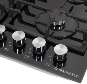 Газовая варочная панель MAUNFELD EGHG.64.3CB\G фото 3 в Екатеринбурге