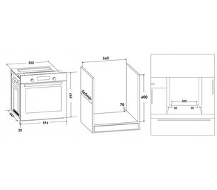 Духовой шкаф Schaub Lorenz SLB EY6745 фото 3 в Екатеринбурге