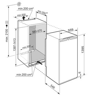 Встраиваемый холодильник Либхер IRBd 4550 Prime фото 4 в Екатеринбурге Встраиваемый холодильник Liebherr IRBd 4550 Prime фото 4 в Екатеринбурге