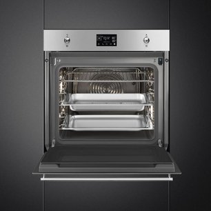 Духовой шкаф с паром Smeg SO6302S3PX фото 3 в Екатеринбурге