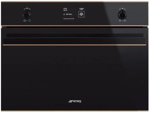 Компактный духовой шкаф комбинированный с пароваркой Smeg SF4603VCNR фото в Екатеринбурге