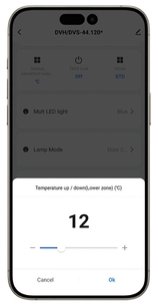 Встраиваемый винный шкаф Dunavox DVH-70.185DSS.TO фото 4 в Екатеринбурге