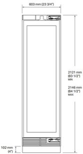 Встраиваемый винный шкаф Signature Kitchen Suite SKSCW243RP фото 4 в Екатеринбурге