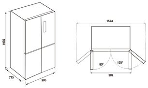 Холодильник Kuppersbusch FKG 9650.0 E-02 фото 4 в Екатеринбурге