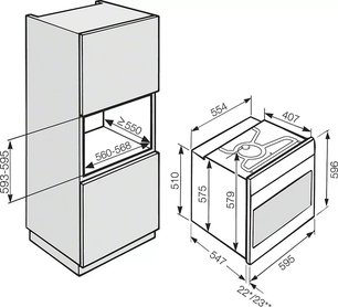 Духовой шкаф Miele H 4810 B BK фото 3 в Екатеринбурге