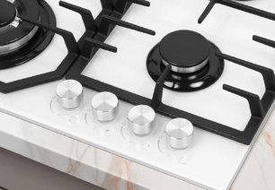 Газовая варочная панель из закаленного стекла Зигмунд Штайн M 32.6 W фото 2 в Екатеринбурге Газовая варочная панель из закаленного стекла Zigmund Shtain M 32.6 W фото 2 в Екатеринбурге