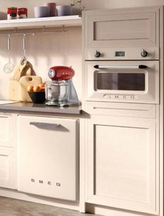 Компактный духовой шкаф с пароваркой Smeg SF4920VCP фото 3 в Екатеринбурге