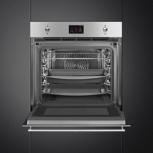Духовой шкаф с паром Smeg SO6303APX фото 4 в Екатеринбурге