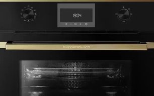 Компактный духовой шкаф с микроволнами  Kuppersbusch CBM 6330.0 S4 Gold фото 2 в Екатеринбурге