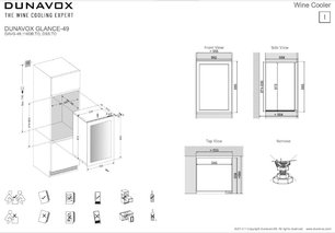 Винный шкаф Dunavox DAVG-49.116DOP.TO фото 4 в Екатеринбурге