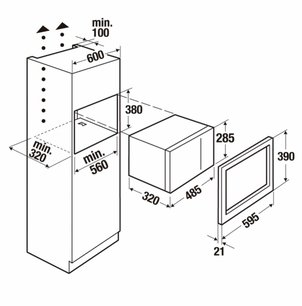Микроволновая печь Kuppersbusch M 6120.0 S фото 2 в Екатеринбурге