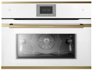 Компактный духовой шкаф с паром Kuppersbusch CBD 6550.0 W4 Gold фото в Екатеринбурге