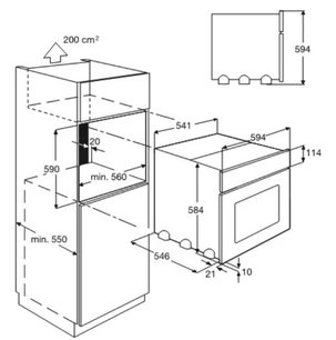 Духовой шкаф AEG B89715M фото 2 в Екатеринбурге